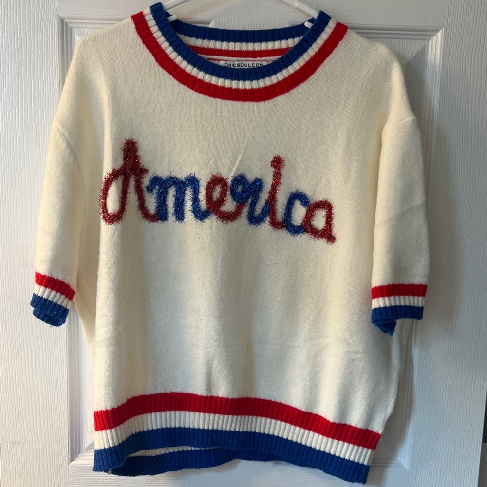 Chic Soul Cream America Top